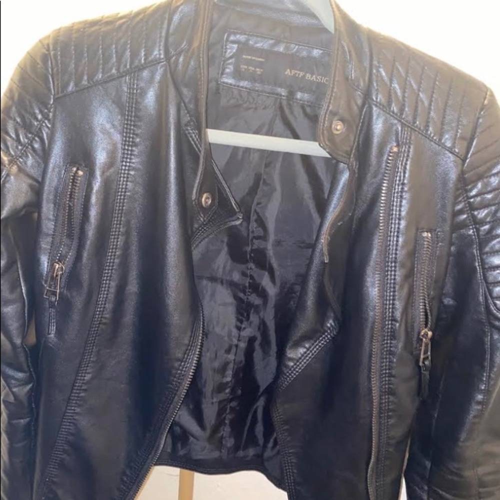 Leather jacket
